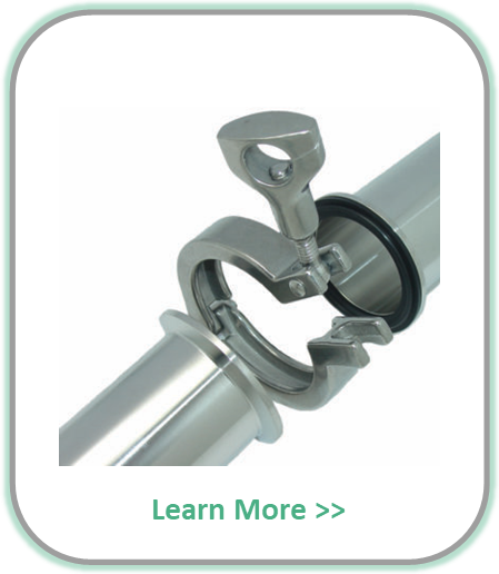 Sanitary fittings and tubing